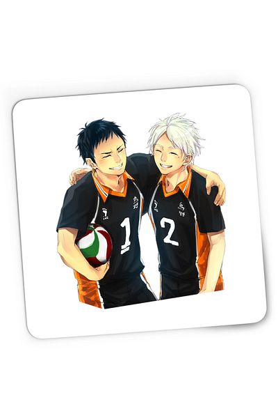OEM Gaming Mousepad Haikyuu Volleyball Team Kageyama Hinata Haikyu!!, 21x19 cm
