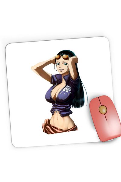 OEM Mousepad Gaming One Piece Nico Robin Devil Child Anime, 21x19 cm
