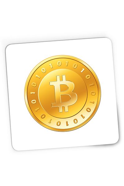 OEM Mousepad Gaming Bitcoins Crypto Blockchain, 21x19 cm