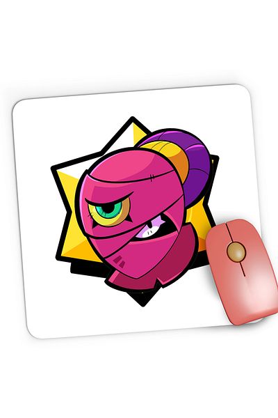 OEM Mousepad Gaming Tara Brawl Stars Minecraft, 21x19 cm