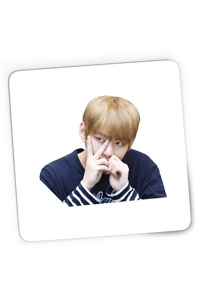 OEM Mousepad Gaming BTS V Kim Tae-hyung, 21x19 cm