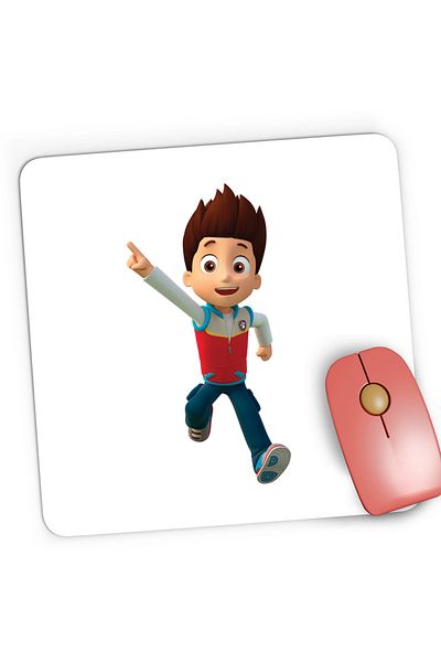 OEM Mousepad Gaming Paw Patrol Ryder Policeman Patrol Among us, 21x19 cm
