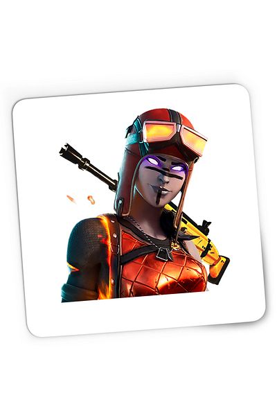 OEM Mousepad Gaming Blaze Skin Fortnite Scar, 21x19 cm