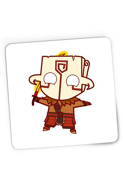 OEM Dota 2 Gaming Mousepad Yurnero Juggernaut Hero Artwork Pain, 21x19 cm