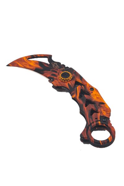 dalimag Briceag Curbat Flacari, Tip Talon, 16.5 cm,