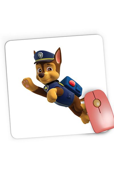 OEM Mousepad Gaming Paw Patrol Chase Dog Politist Dinamo, 21x19 cm