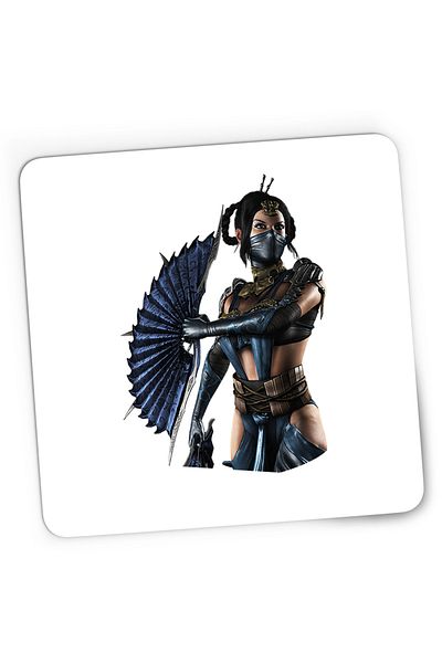 OEM Mousepad Gaming Mortal Kombat Princess Kitana Sub-Zero Death, 21x19 cm