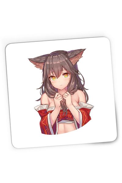 OEM Mousepad Gaming League of Legends Ahri Champion Artwork Anime, 21x19 cm