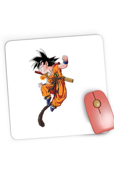 OEM Mousepad Gaming Dragon Ball Z Son Goku Roblox Anime, 21x19 cm