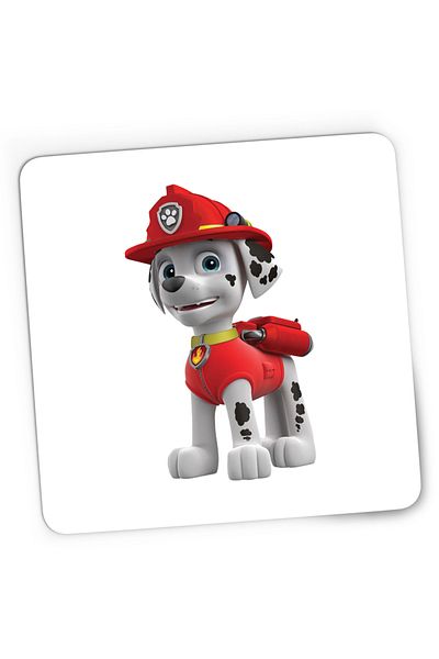OEM Mousepad Gaming Paw Patrol Marshal Dalmatian Pompier, 21x19 cm