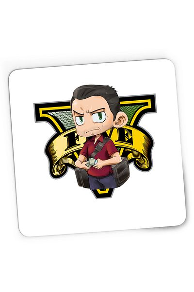 OEM Mousepad Gaming Michael GTA V, 21x19 cm