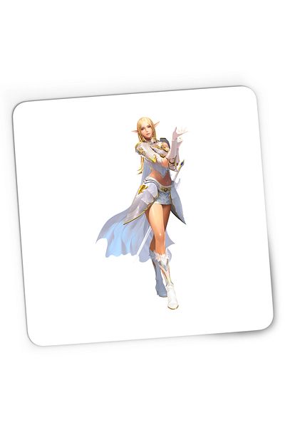 OEM Mousepad Gaming Lineage II Aion Elf Gamer, 21x19 cm