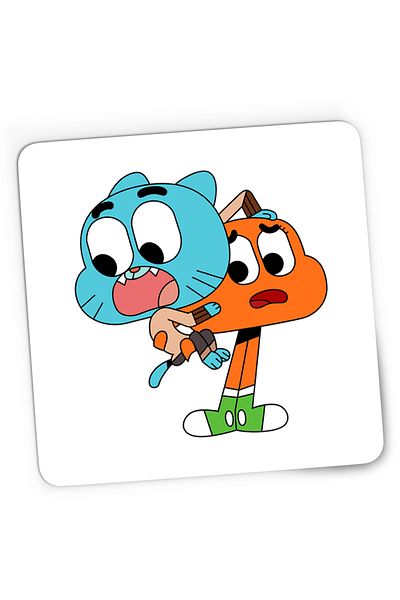 OEM Mousepad Gaming Amazing World of Gumball Darwin, 21x19 cm