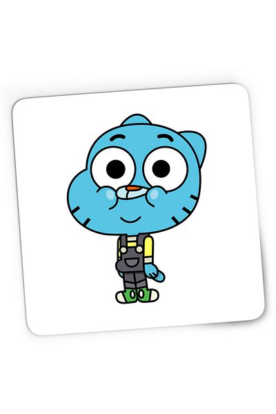 OEM Mousepad Gaming Gumball World Bebelino Desene Animate, 21x19 cm
