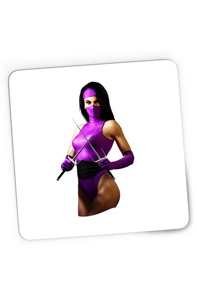 OEM Mousepad Gaming Mortal Kombat Mileena Kitana Ultimate Pumnal Battle, 21x19 cm