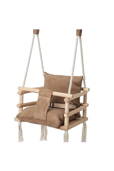 zola Leagan 3 in 1 pentru copii, Zola, lemn, catifea Cleanaboo, centura siguranta, 25 kg, 160x34x34 cm