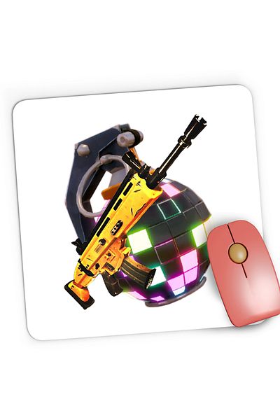 OEM Mousepad Gaming Magenta Bomb Scar Fortnite, 21x19 cm