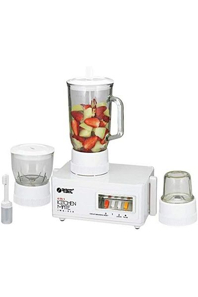 Orbit 4 in 1 Kitchen Mate Juicer Countertop Blender - JMG-01A, White