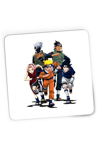 OEM Mousepad Gaming Naruto Team Uzumaki Kakashi Anime Manga, 21x19 cm
