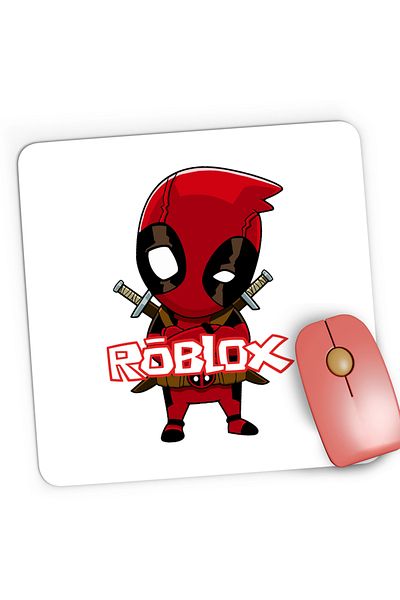 OEM Mousepad Gaming Deadpool Roblox Baby Ninja Karate, 21x19 cm