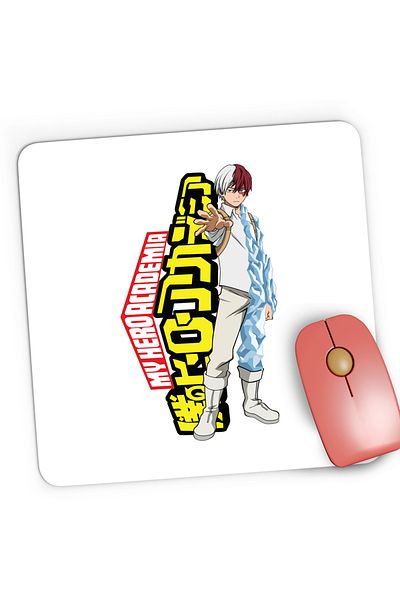 OEM Mousepad Gaming Manga Superhero Todoroki Hero Academia Anime, 21x19 cm