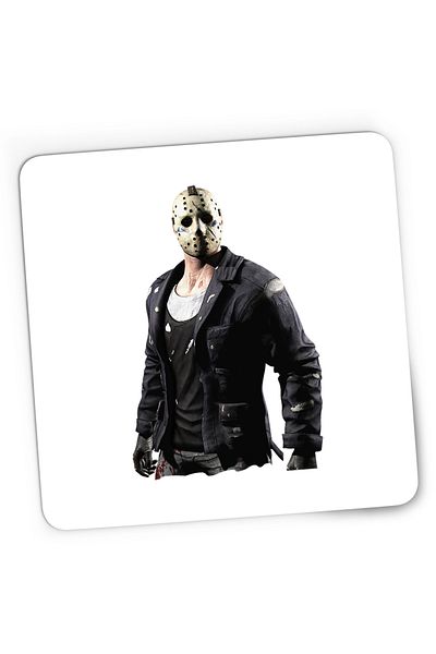 OEM Mousepad Gaming Mortal Kombat Jason Voorhees Freddy Krueger Mask, 21x19 cm