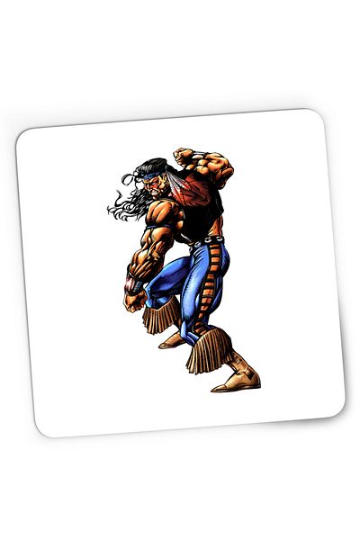 OEM Mousepad Gaming Mortal Kombat Nightwolf The Ultimate Warrior, 21x19 cm