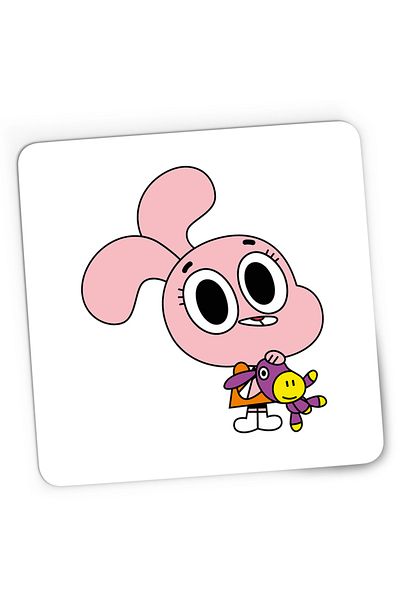 OEM Mousepad Gaming Anais Watterson Gumball Sora Darwin, 21x19 cm