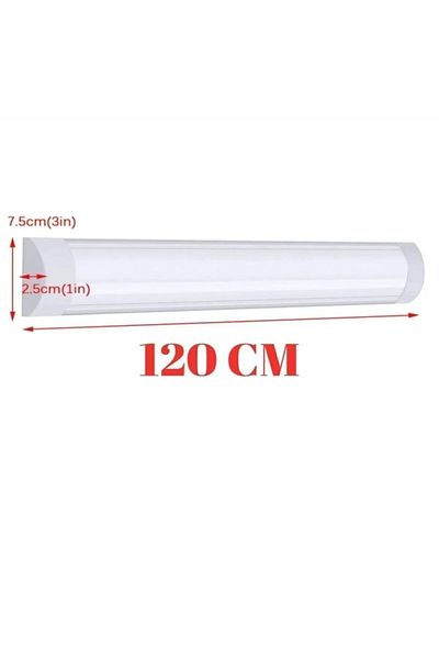 Bvs Elektronik 36 Watt White Light Horizontal Led Tape Luminaire Ceiling Lighting 120 cm Led Luminaire 2 Pack