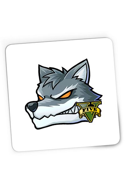 OEM Mousepad Gaming Wolf GTA5 CSGO, 21x19 cm
