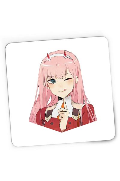 OEM Mousepad Gaming Android Robot Human Klaxo Zero Two, 21x19 cm