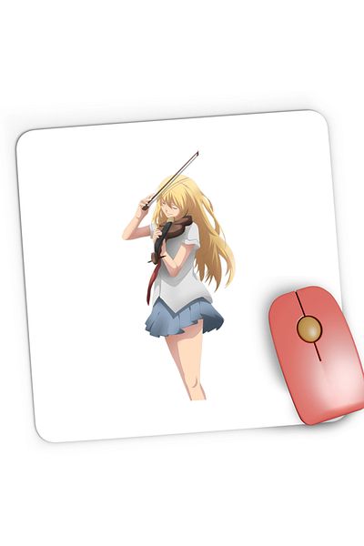 OEM Mousepad Gaming Your Lie in April Kaori Miyazono Anime, 21x19 cm