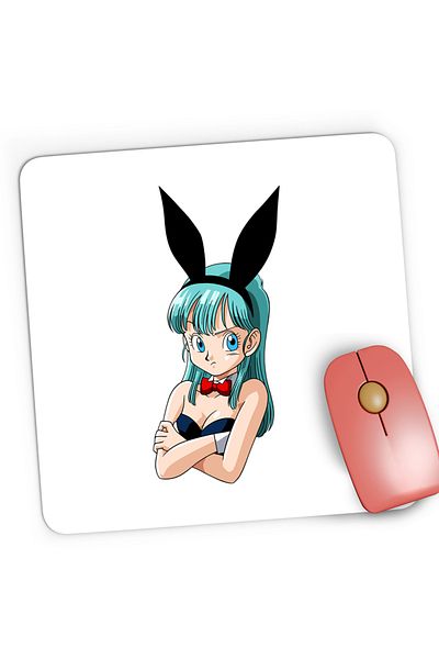 OEM Mousepad Gaming Dragon Ball Z Bulma Cosplay Soacra, 21x19 cm