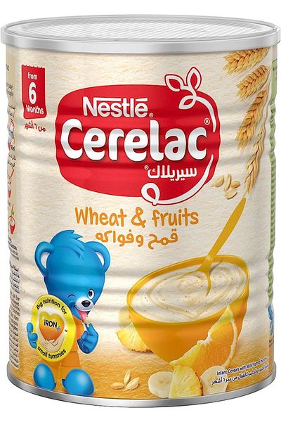 Nestle Cerelac Wheat & Fruits 400 g
