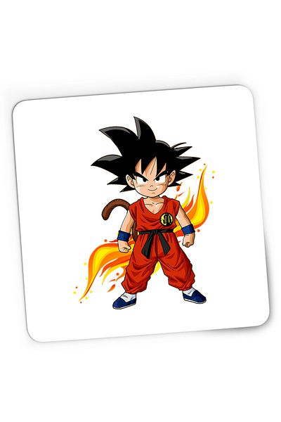 OEM Mousepad Gaming Dragobete Dragon Ball Z Son Goku Anime, 21x19 cm