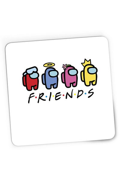 OEM Mousepad Gaming Friends Among Us, 21x19 cm