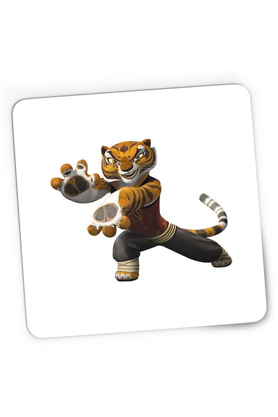 OEM Gaming Mousepad Tigress Kung Fu Panda Courage, 21x19 cm