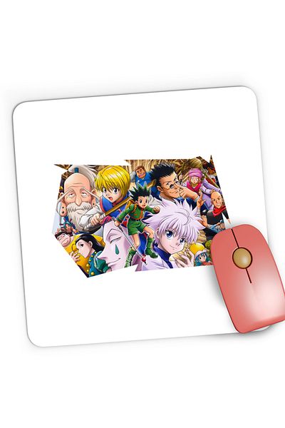 OEM Mousepad Gaming Hunter x Hunter Rookie Manga Anime, 21x19 cm