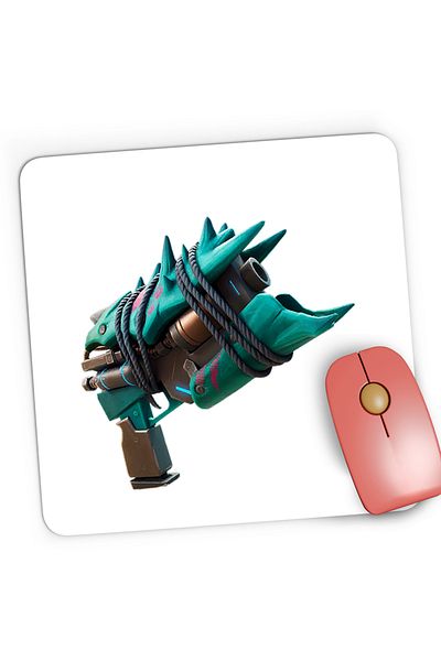 OEM Mousepad Gaming Fortnite Primal Pistol Weapon, 21x19 cm