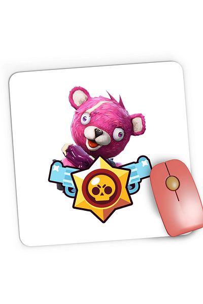 OEM Mousepad Gaming Cuddle Leader Fortnite Brawl Stars, 21x19 cm