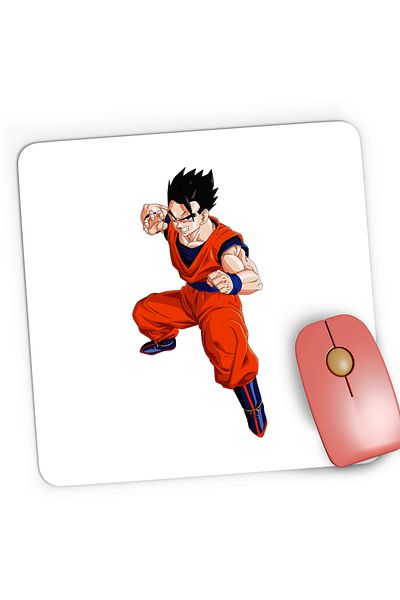 OEM Mousepad Gaming Son Goku Dragon Ball Z Desene Animate Anime, 21x19 cm