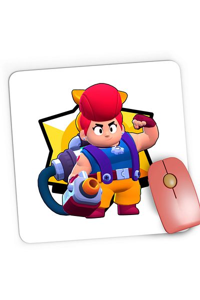 OEM Mousepad Gaming Pam Skin Brawl Stars GTA, 21x19 cm
