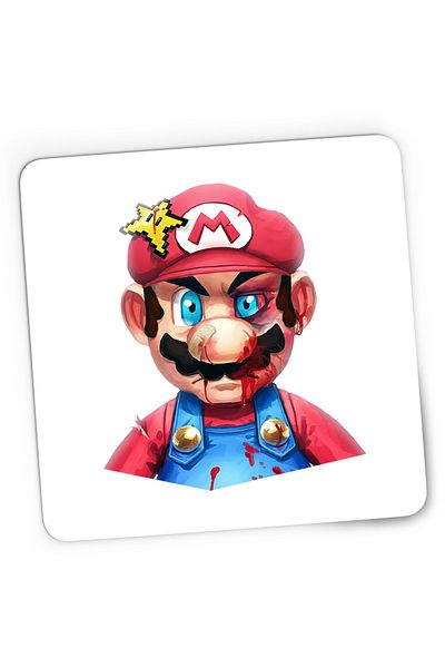 OEM Mousepad Gaming Super Mario Bros Batut Sange 3D Odyssey, 21x19 cm