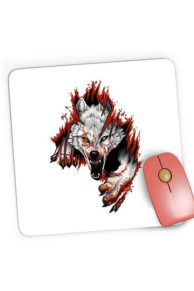 OEM Mousepad Gaming Joker Wolf Attack Fortnite Epic Lup, 21x19 cm