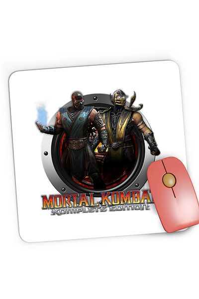 OEM Mousepad Gaming Mortal Kombat Team Level Master Lupta Sportiv, 21x19 cm