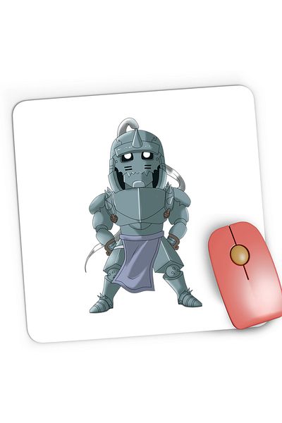 OEM Mousepad Gaming Fullmetal Alchemist Alphonse Elric Chibi, 21x19 cm