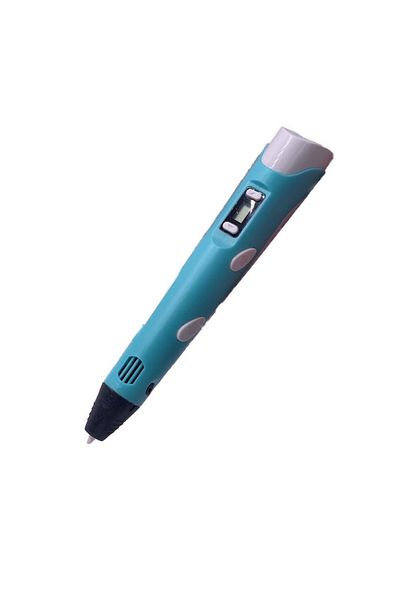 dalimag 3D Printing Pen, Blue, LED Display, Includes Filament