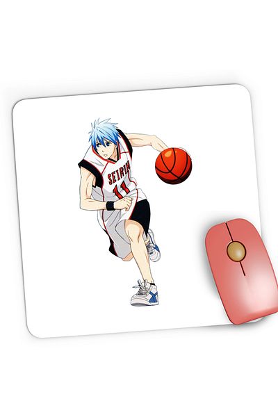 OEM Mousepad Gaming Seijuro Kuroko no Basket Tetsuya Manga Anime, 21x19 cm