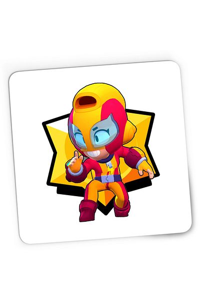 OEM Mousepad Gaming Max Brawler Brawl Stars, 21x19 cm