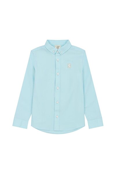 Giordano قميص أكسفورد قطني للصغار